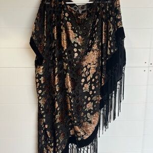 Anthropologie Fringe Shawl